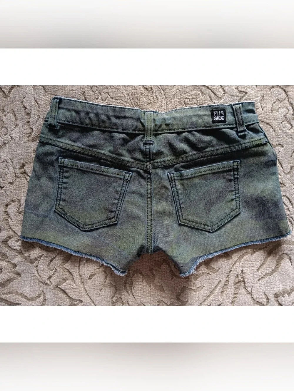 Women’s Reversable Denim Shorts By Flipside